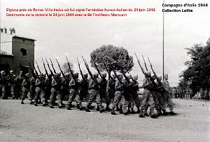 CAMPAGNE D ITALIE 1944 DIVERS-    (20)